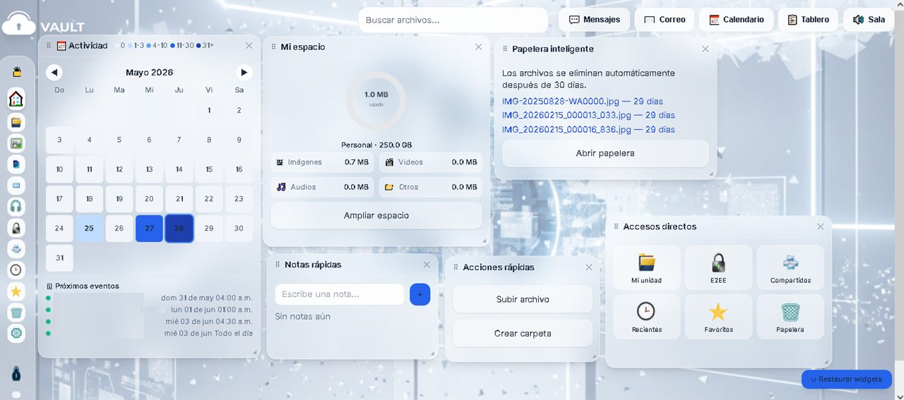 Vault Dashboard