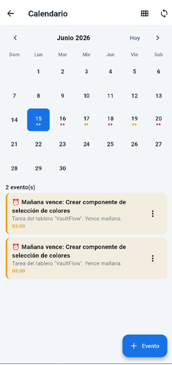 Calendario Android
