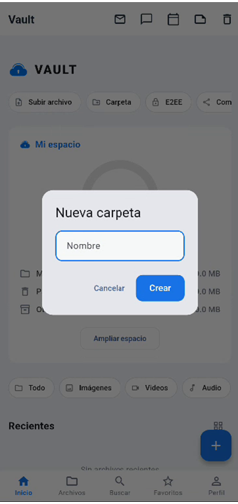 Crear carpeta Android