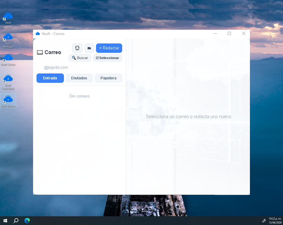 Correo standalone Windows