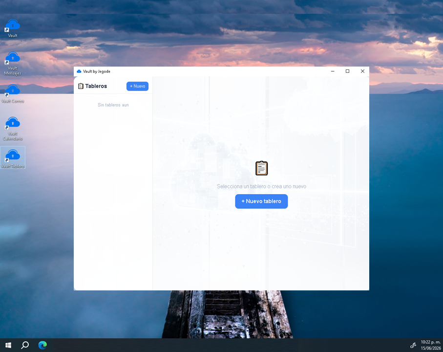Tablero standalone Windows