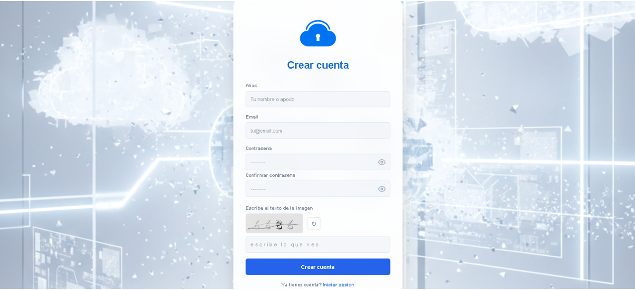 Formulario de registro