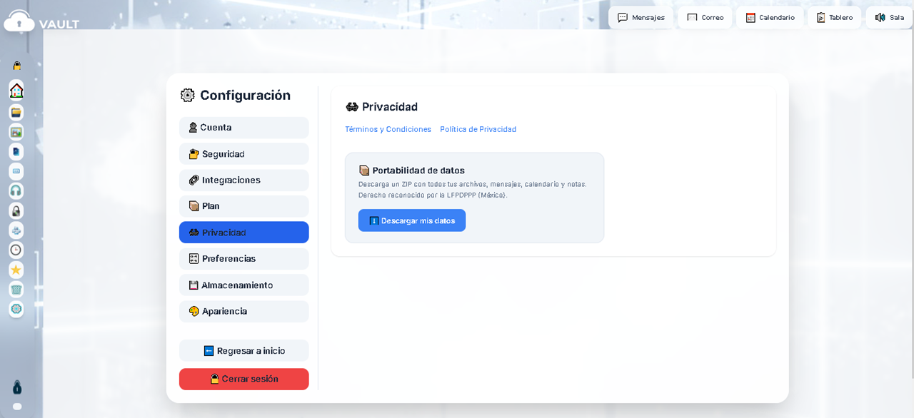 Privacidad