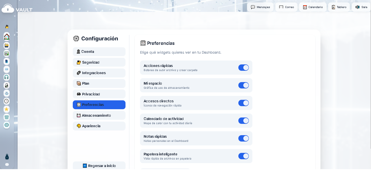 Preferencias