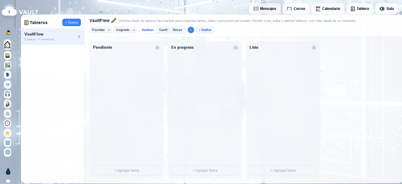 Kanban vacío